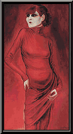The dancer Anita Berber